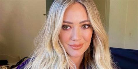 Hilary Duff just posed completely naked for a magazine